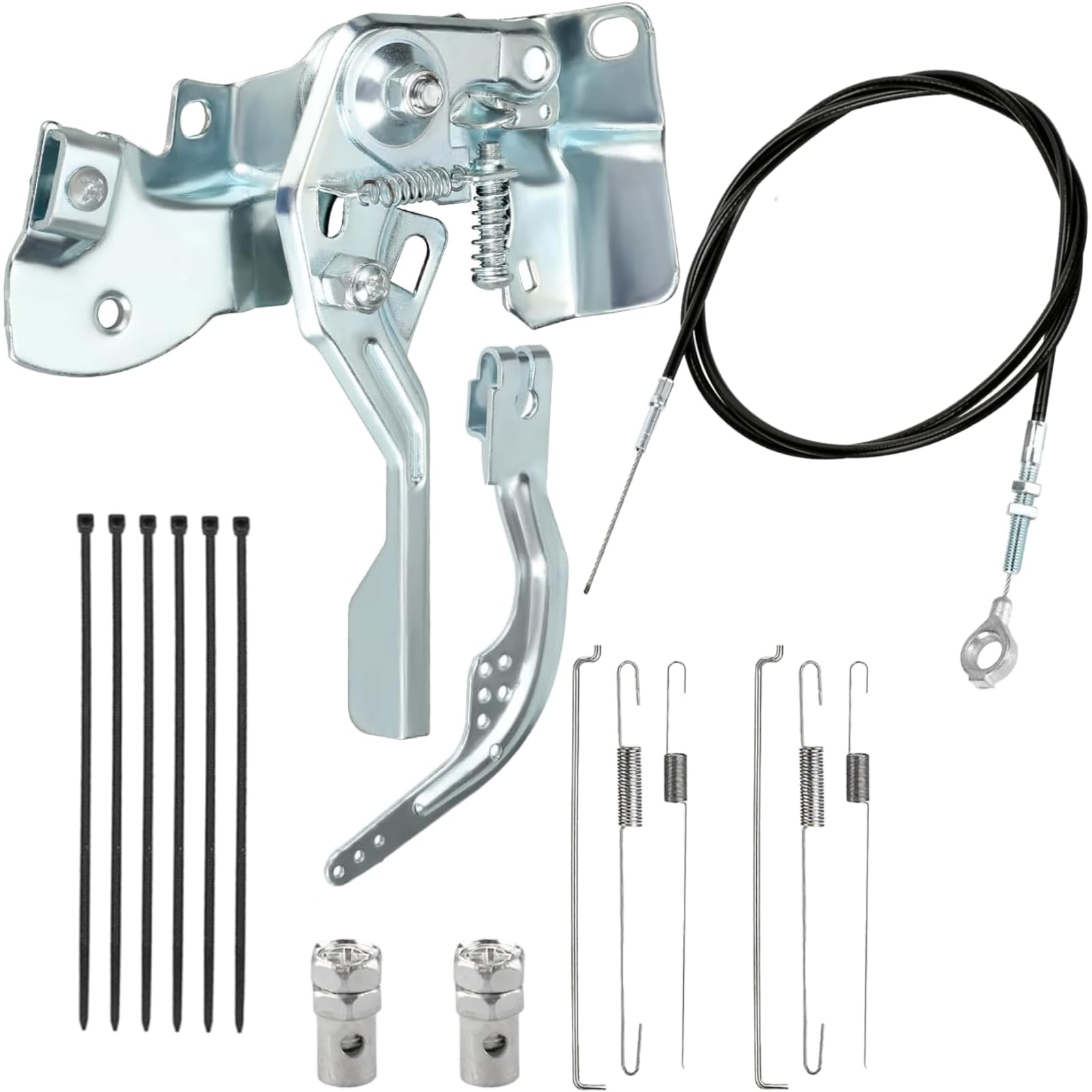 Kit de cable del acelerador Go Kart de 71 pulgadas para Predator 196cc 212cc GX200 GX160 5.5hp 6.5hp Motor Manco ASW Kandi Yerf Dog Go Cart Parts Sustituye a 8252-1390, con brazo de palanca de