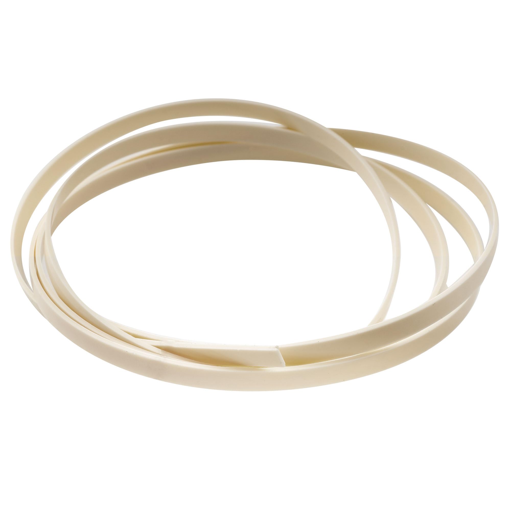 Musiclily 1650x7x1.5mm Plastic Binding Purfling Strip for Acoustic Classical Guitar, Ivory