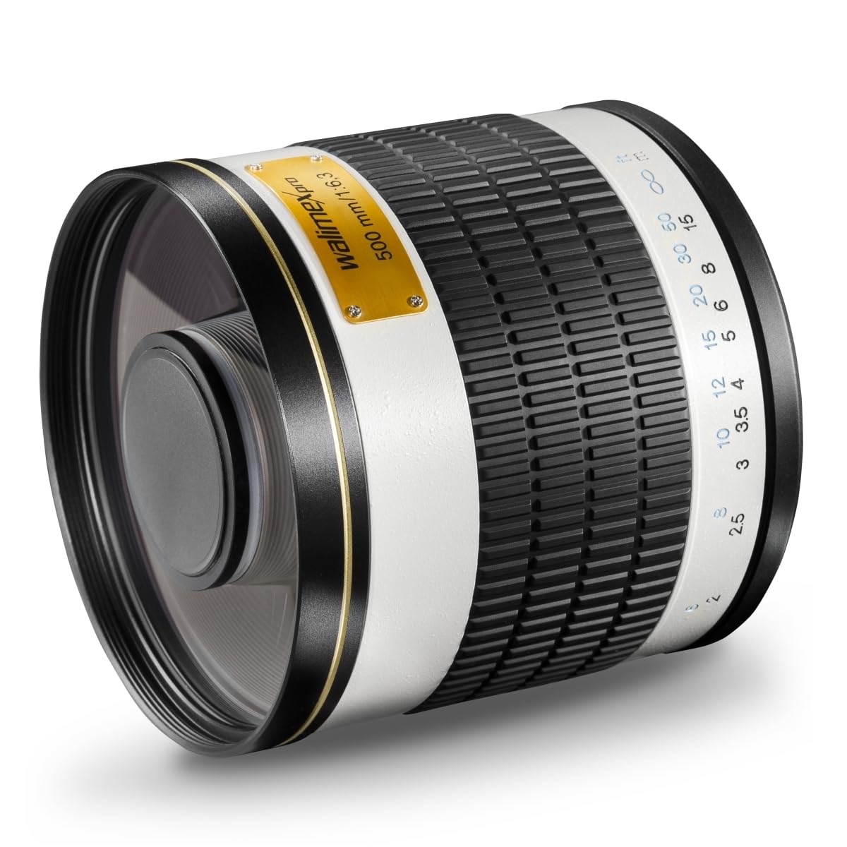 Walimex pro 500/6,3 DSLR Spiegel Objektiv für MFT, Kameraobjektiv mit 500 mm Brennweite, Spiegelobjektiv für Vollformat und APS-C Kamera, hochwertiges Kamera Equipment