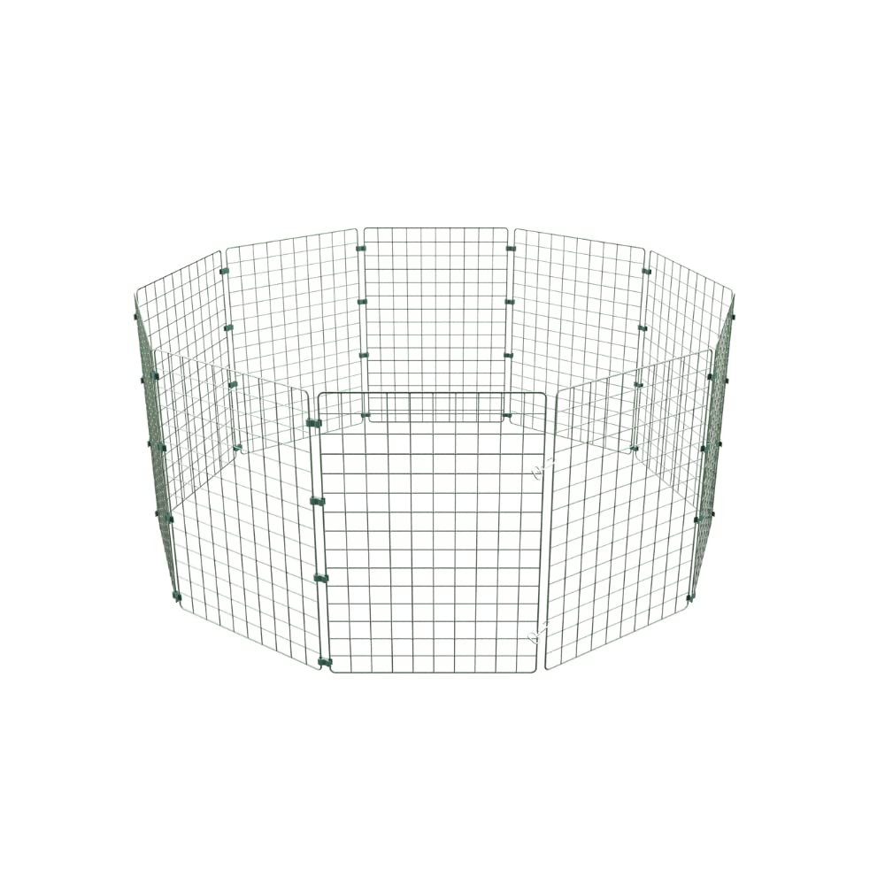 Dog Playpen - Exercise Pen Portable Puppy Play Pen Pet Exercise Multiple Build Playpen, Dog Pen, Foldable Puppy Pen For Indoor/Outdoor, Run Cage, 50cm Wide Panels