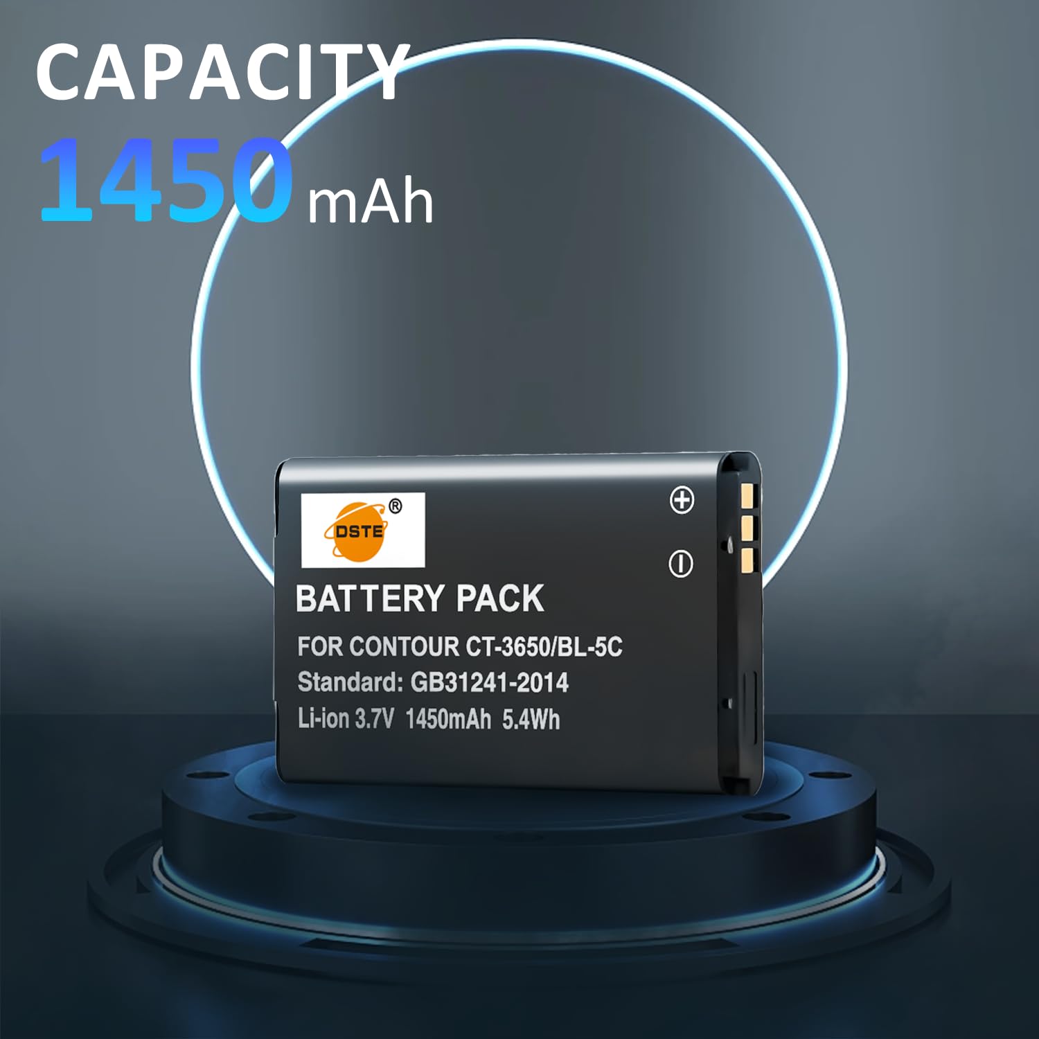 Batterie Lithium Rechargeable Pour Caméra Contour HD - Foto 5