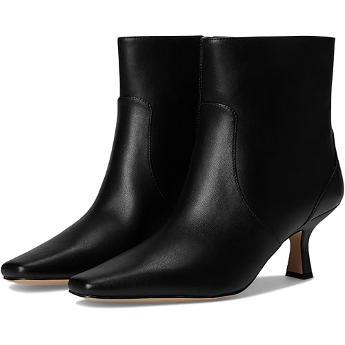 COACH womens Sculpted C Kitten Heel Bootie