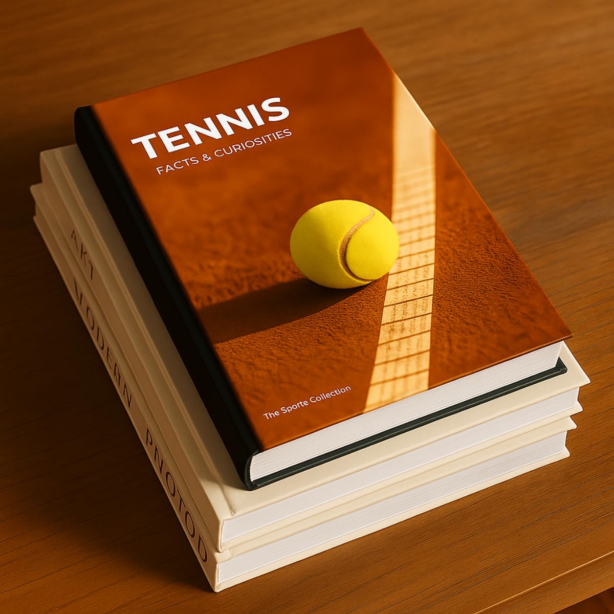 Tennis Facts & Curiosities: A Large Hardcover Tennis Coffee Table Book Celebrating the Beauty, History, and Details of the Game