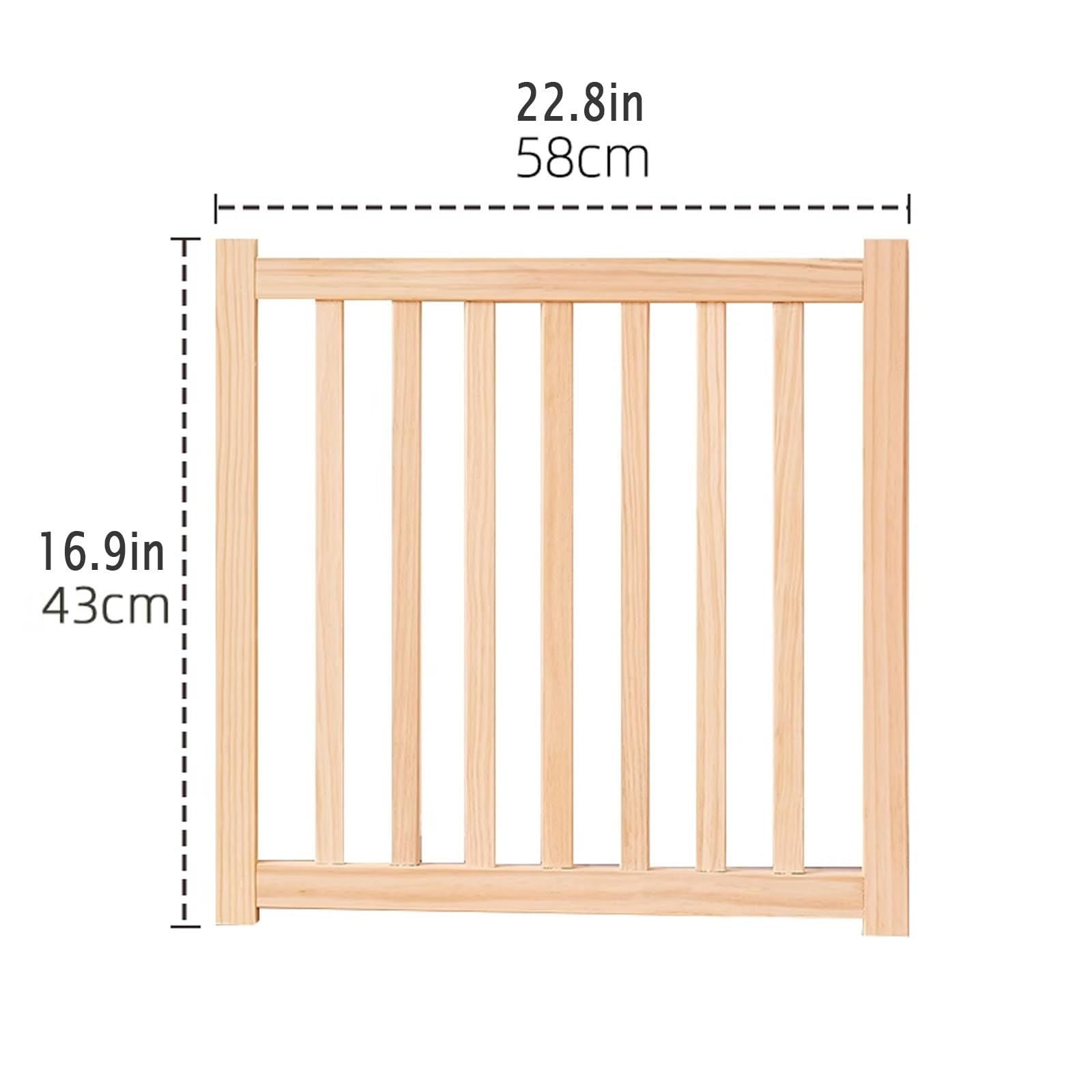 Corral para Perros, Parque Perros pequeños, Interior for Mascotas，Patio de Juegos para Gatos, Conejos y Hurones, Jaula Modular Transparente, con Paneles antiescalada(43cm/16.9in,1 Piece)