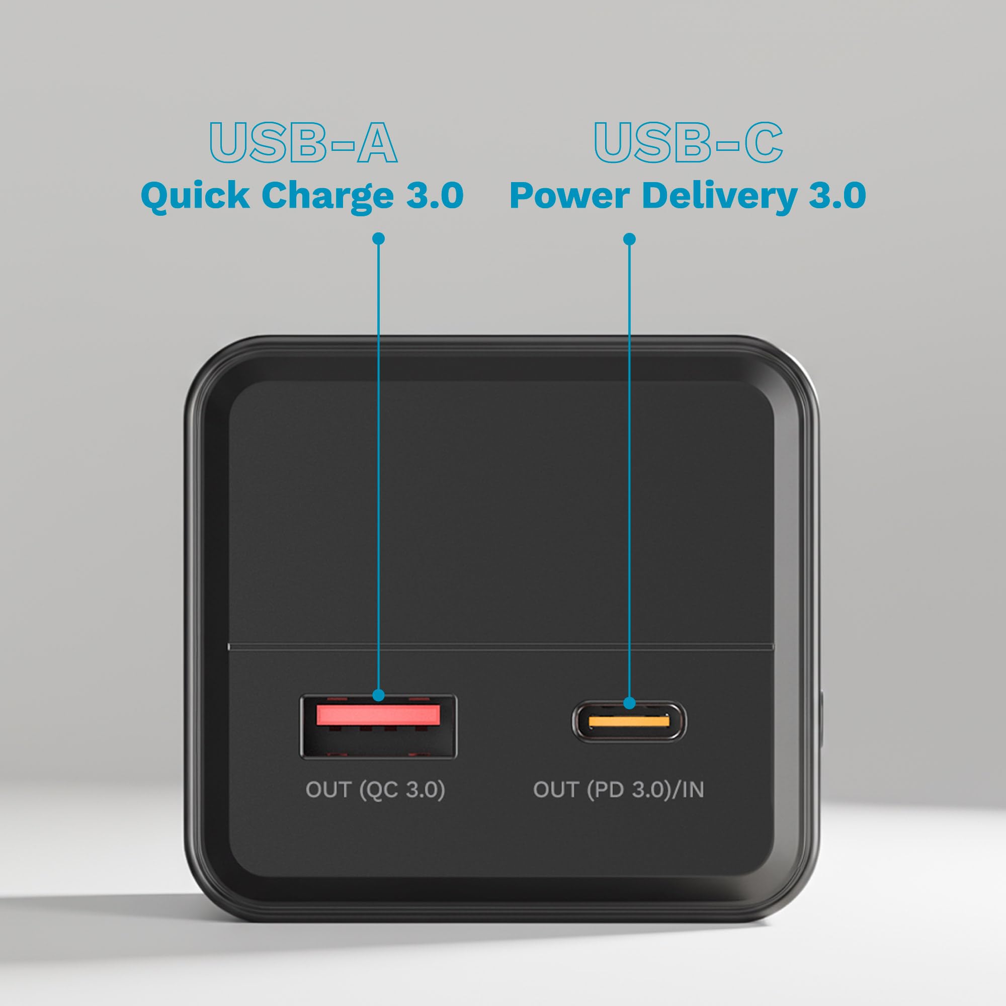 Krüger&Matz PowerBank 20000 mAh Li-pol 65W z funkcją QC oraz PD KM0914
