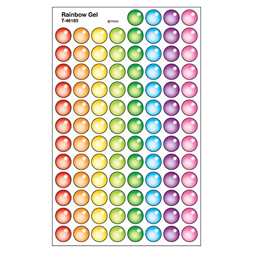 Trend EnterprisesRainbow Gel SUPERSPOTS Stickers