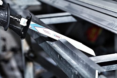 Miniatura 4 de EZARC Hoja de sierra recíproca bimetálica de sable de cobalto para multiuso de 12 pulgadas 1014TPI R1225DG (paquete de 5)