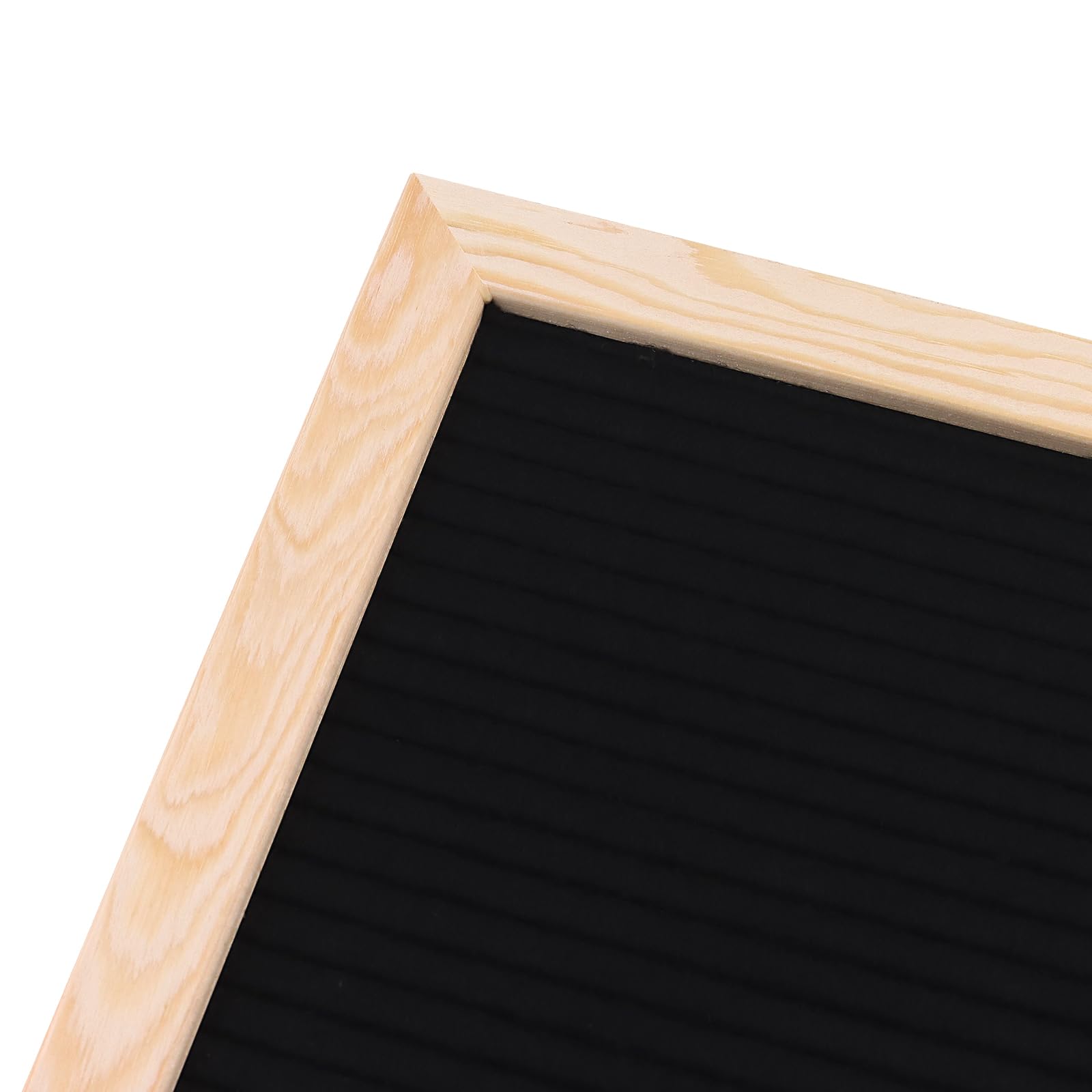 FUNSUEI 2 Sets Felt Letter Board with Letters and Stand, 10 Inch Black Felt Message Board, Announcement Board for Home Office Decor - Image 3