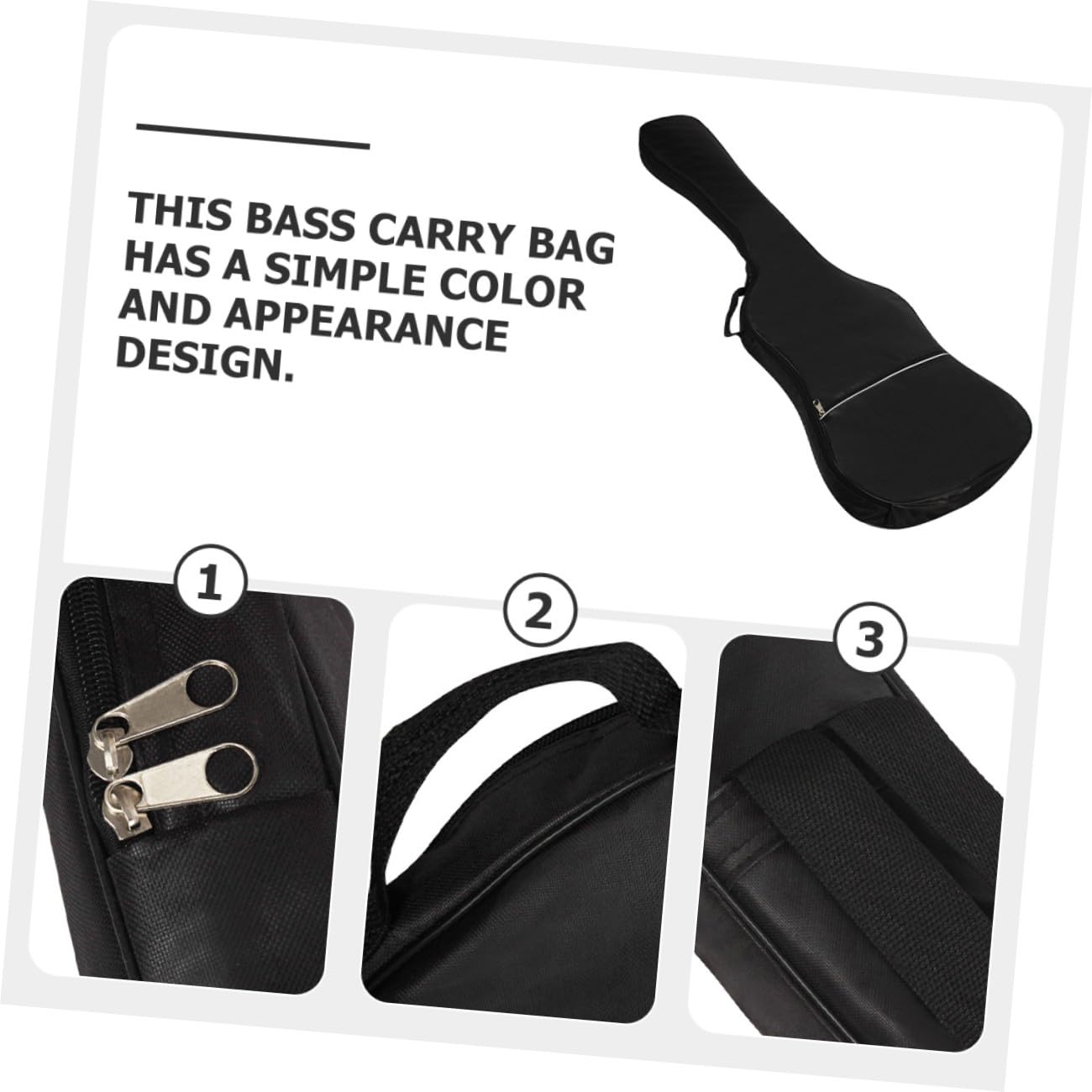 VICASKY Borsa con Oxford per Nera Elettrico Imbottita in Basso Maniglie | Tracolla Regolabile, Tasche Extra, Design Semplice Unisex, Pratica da Portare