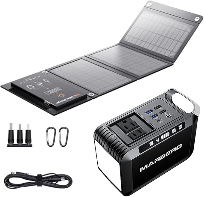MARBERO Portable Power Bank with AC Outlet, Peak 120W/110V