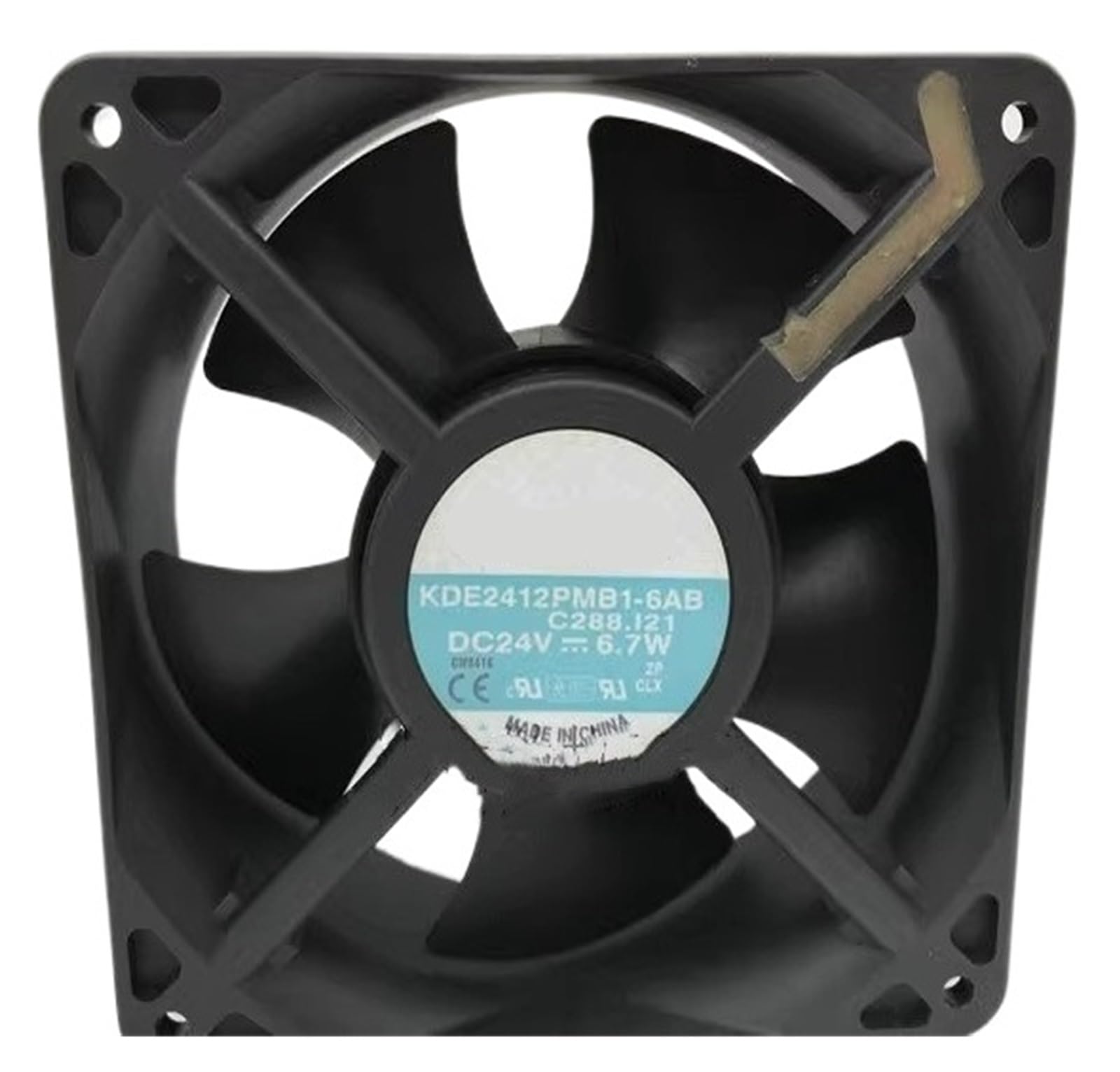 Ventilateur KDE2412PMB1-6AB DC24V 6.7W refroidissement silencieux bureau