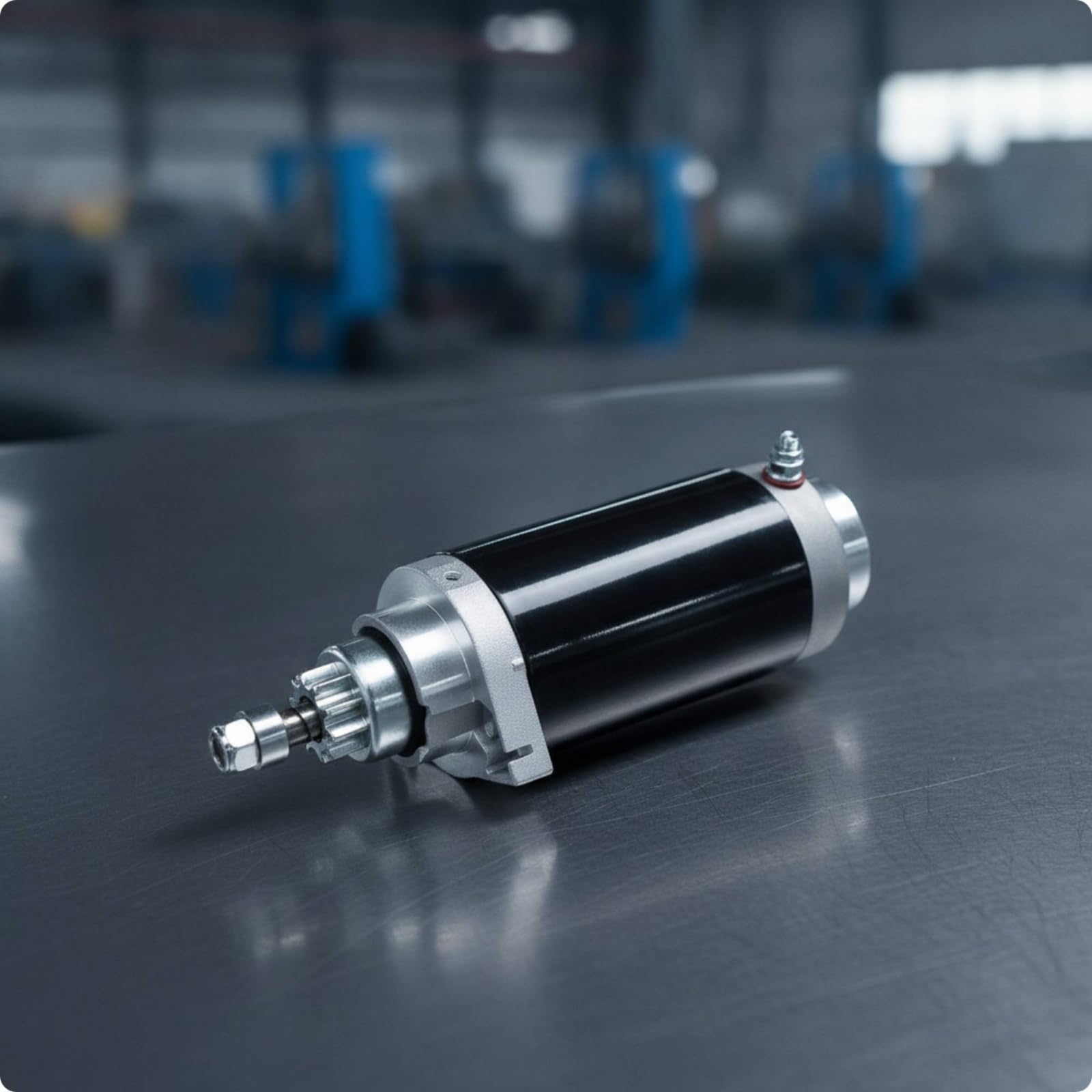 Motorino D'avviamento Fuoribordo Robusto Motore di Avviamento Resistente All'umidità Avviatore Motore per Officina Nautica