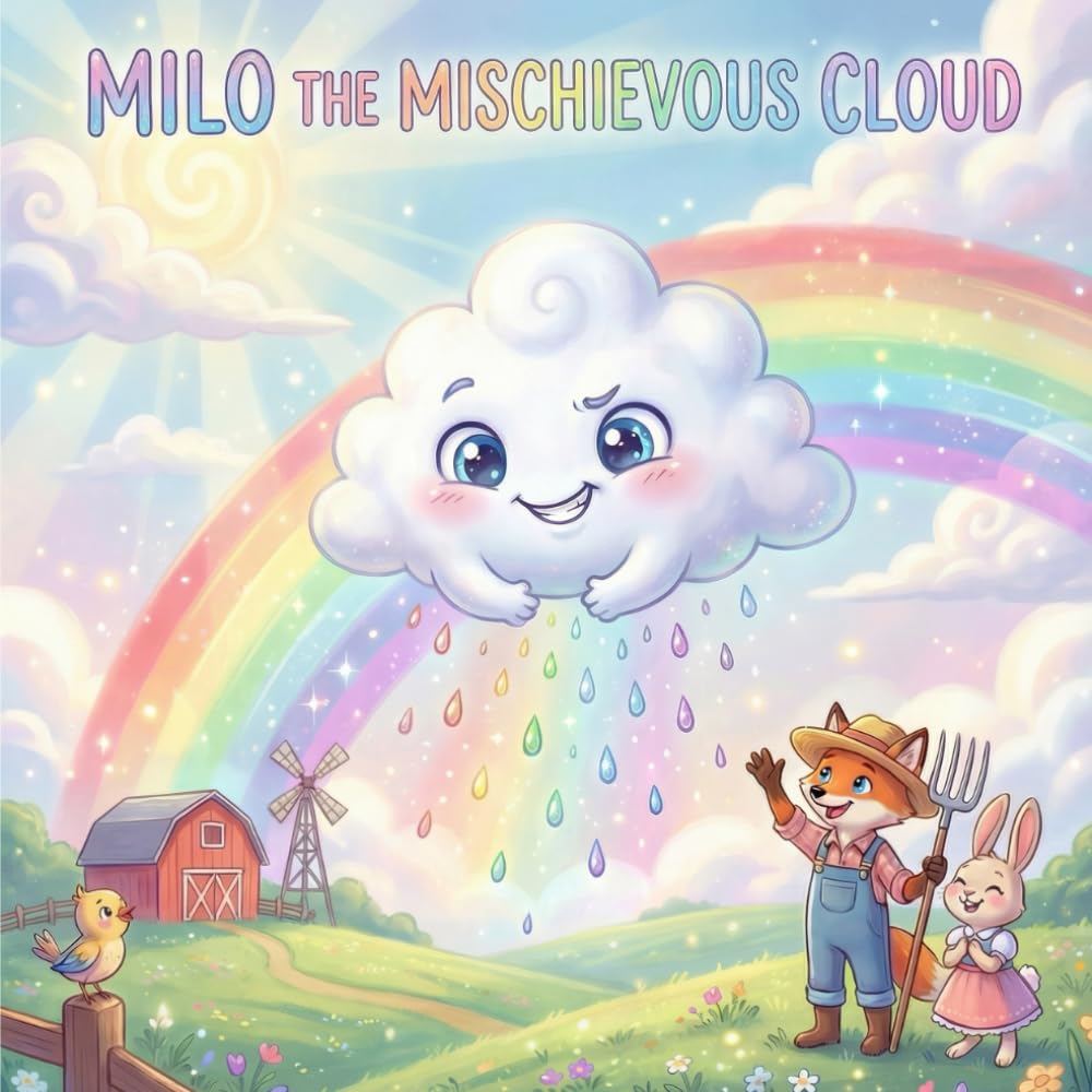 Milo the Mischievous Cloud: Sometimes, a little rain makes the biggest rainbows.