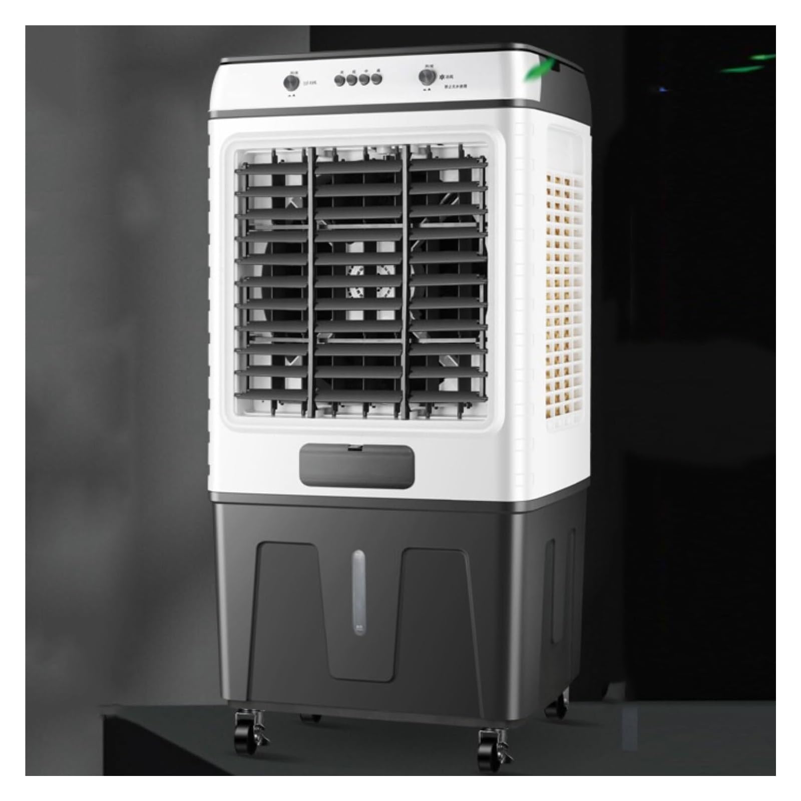 Udzbvlfajrw Mechanical Model Swamp Cooler Evaporative Air Cooler 50L Water Tank & 4 Ice Boxes 120° Oscillation 3 Speeds Portable Air Conditioning Low Noise Air Cooling Fan For Outdoor Office