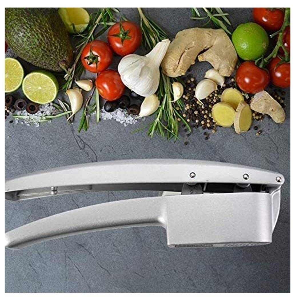 Knoblauch Helfer 2-in-1-Knoblauchpresse, Knoblauchschneider Und Fleischwolf, Knoblauchwolf -Schneider Mit Doppelfunktion Küchen Kochen
