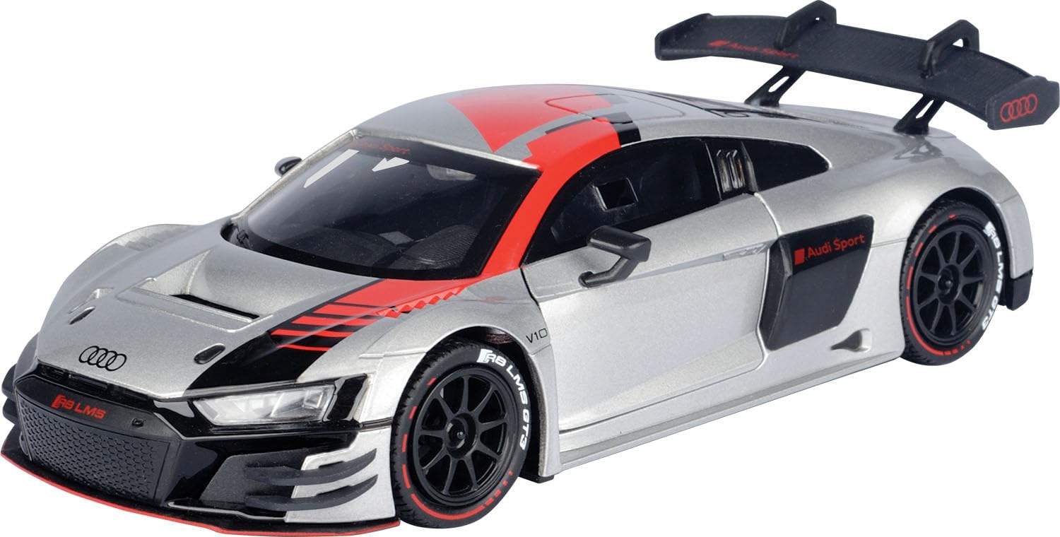 Miniature car Compatible with Audi R8 LMS GT3 GT Racing, 1:24 Miniature car Compatible with Audi R8 LMS GT3 GT Racing, 1:24