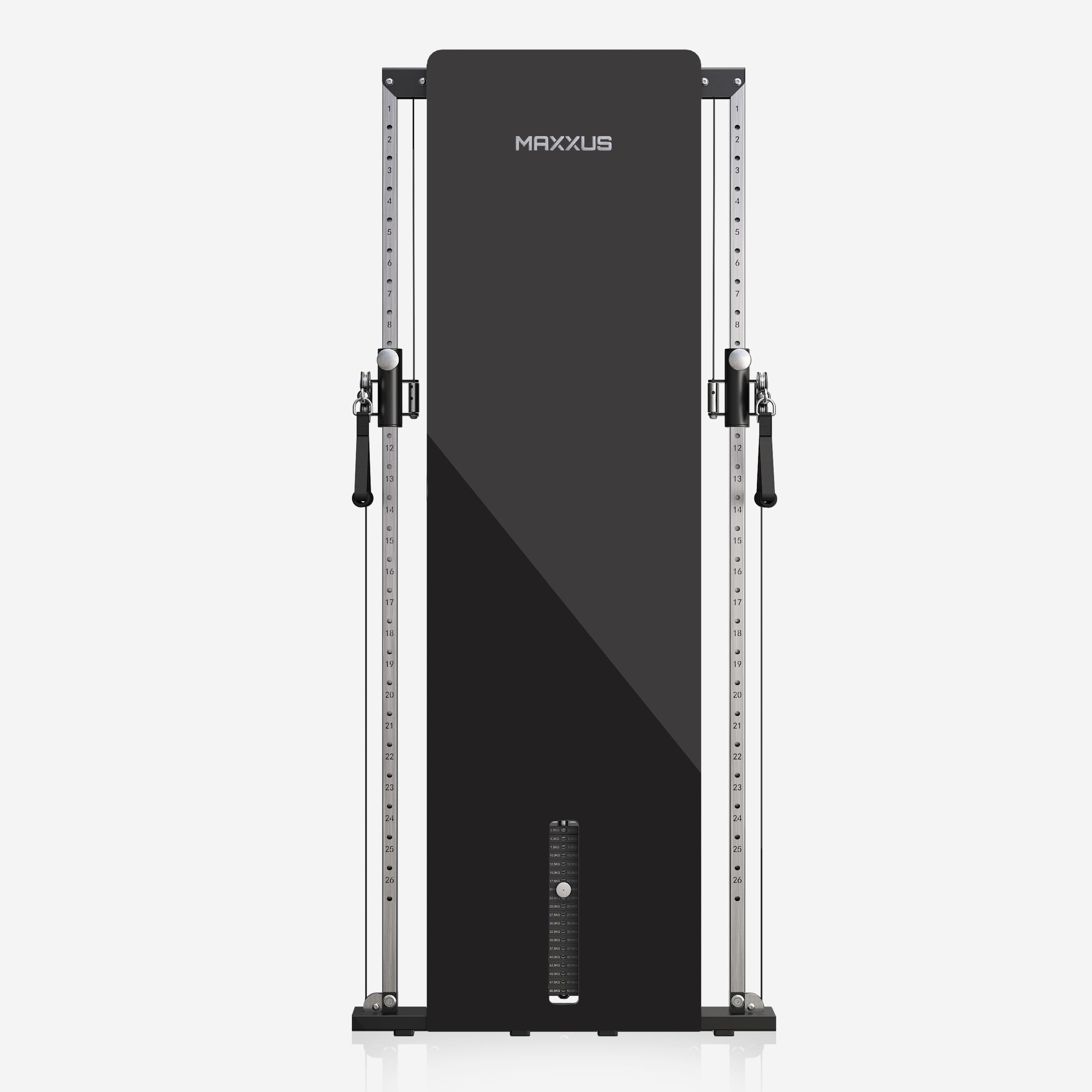 MAXXUS SmartGym H1 / H8 - Stazione Multifunzione Palestra, 2 Maniglie Trazioni, Altissima Qualità - Home Gym, Lat Machine, Multipower, Ercolina Palestra, Attrezzi, Fitness, Cavi, Tricipiti, Bicipiti