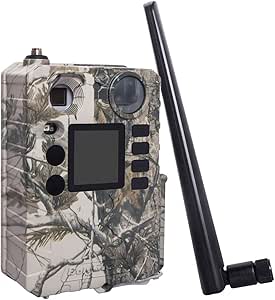 4G Wireless Trail Camera, 18MP 720P Wildlife Outdoor Camera 4G Cellular Cam 940nm Waterproof Support Molnus Cloud Control and View by APP (BG310-M) asin的图片