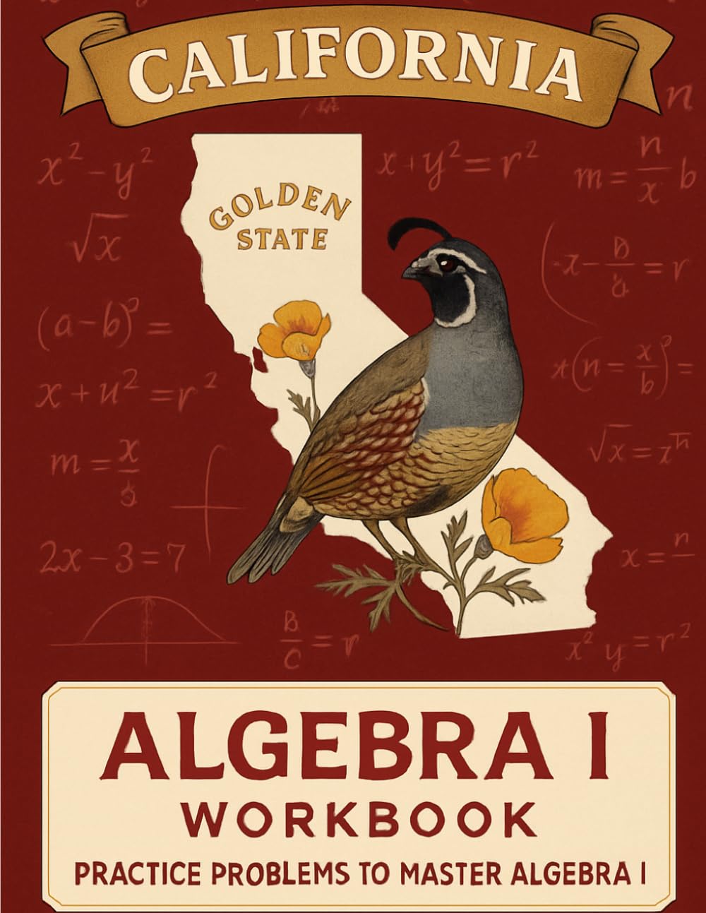 California CAASPP Algebra I Workbook: A Complete Algebra 1 Practice Guide with Review, Exercises, and Test-Taking Strategies