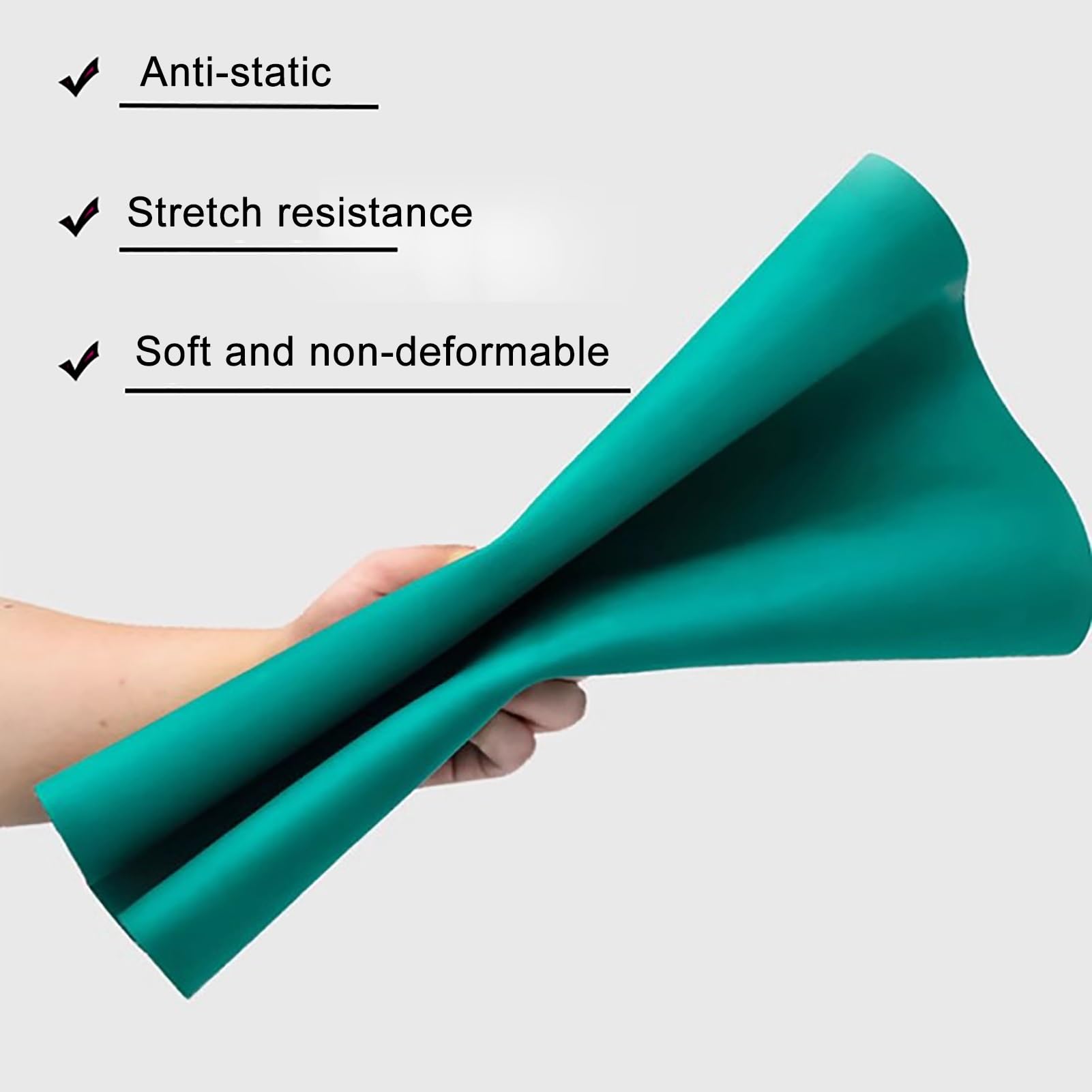Generisch Antistatische Tischmatte, Blaue Antistatische Ledermatte, PVC-Tischmatte, Gummimatte, Reparatur-Tischmatte, Arbeitsmatte(120x60cm/47.2x23.6in)