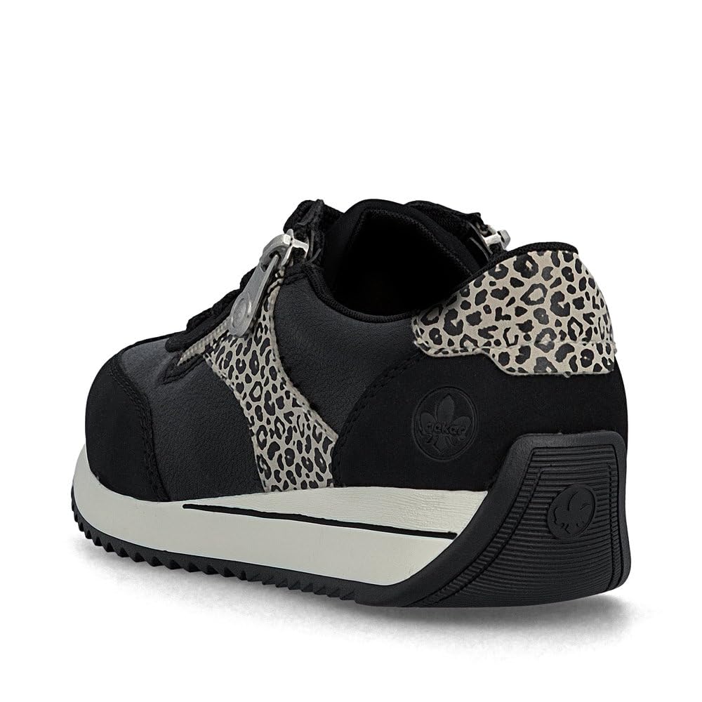 Rieker Damen Sneaker N1210, Frauen Schnürschuhe, lose Einlage