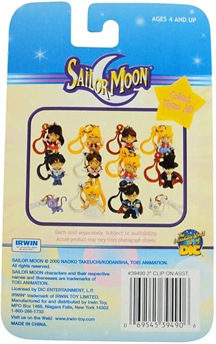 Miniatura 5 de Irwin Toy Sailor Moon - Llavero con clip (Sailor Serena), Varios colores