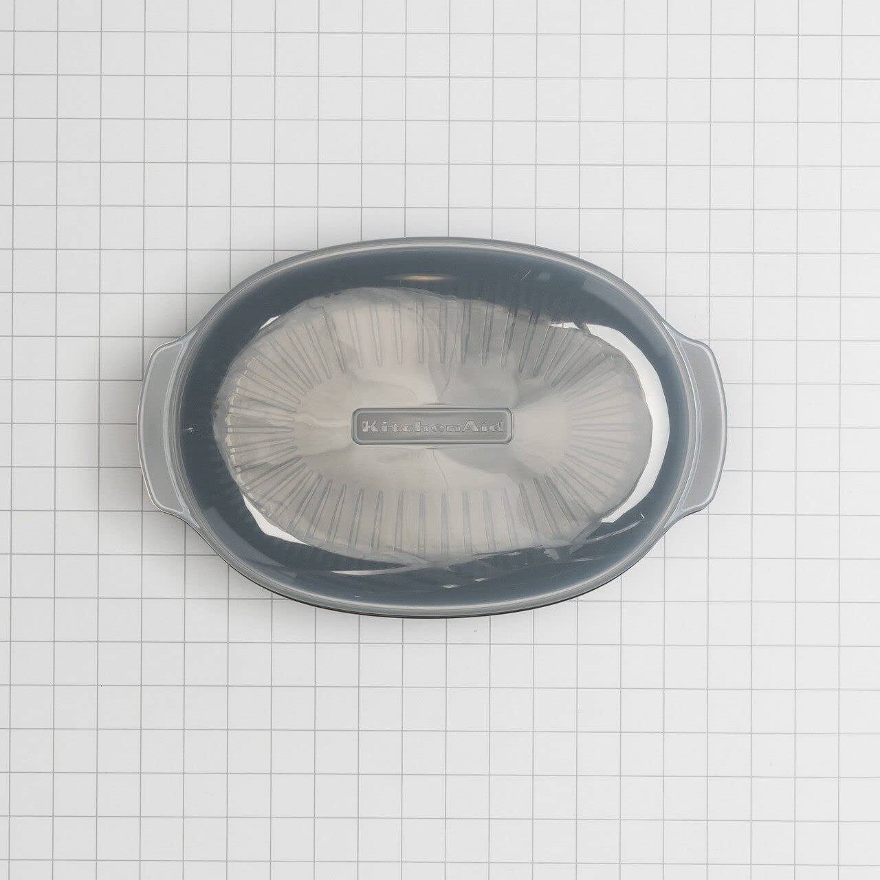 Whirlpool W10660052 Contenedor de vapor para microondas, 13 3/4 pulgadas x 8 1/2 pulgadas x 5 1/4 pulgadas, negro
