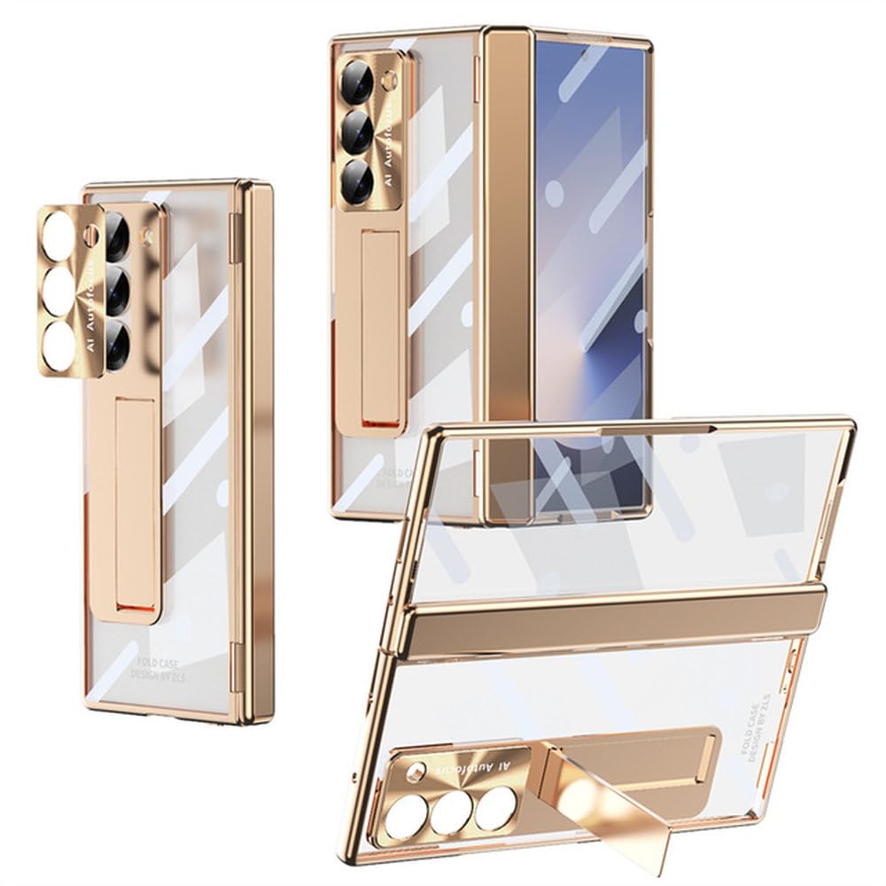 Coque Galaxy Z Fold 3 4 5 antichoc transparente pour protéger la charnière - 8