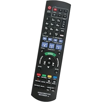 N2QAYB001046 IR6 Remote Control Replacement for Panasonic Blu-ray Recorder