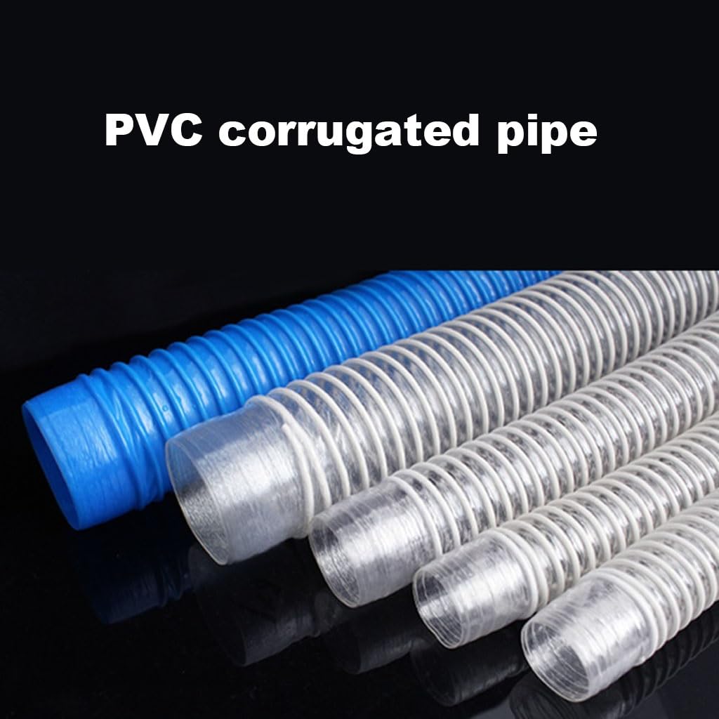 Tuyau anti-poussière en PVC anti-crevaison 1M 32-65mm bleu