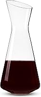 Spiegelau Style Lead-Free Crystal Wine Decanter 33oz - Elegant Carafe for Red & White Wine, Modern Home Bar Essential & Gift