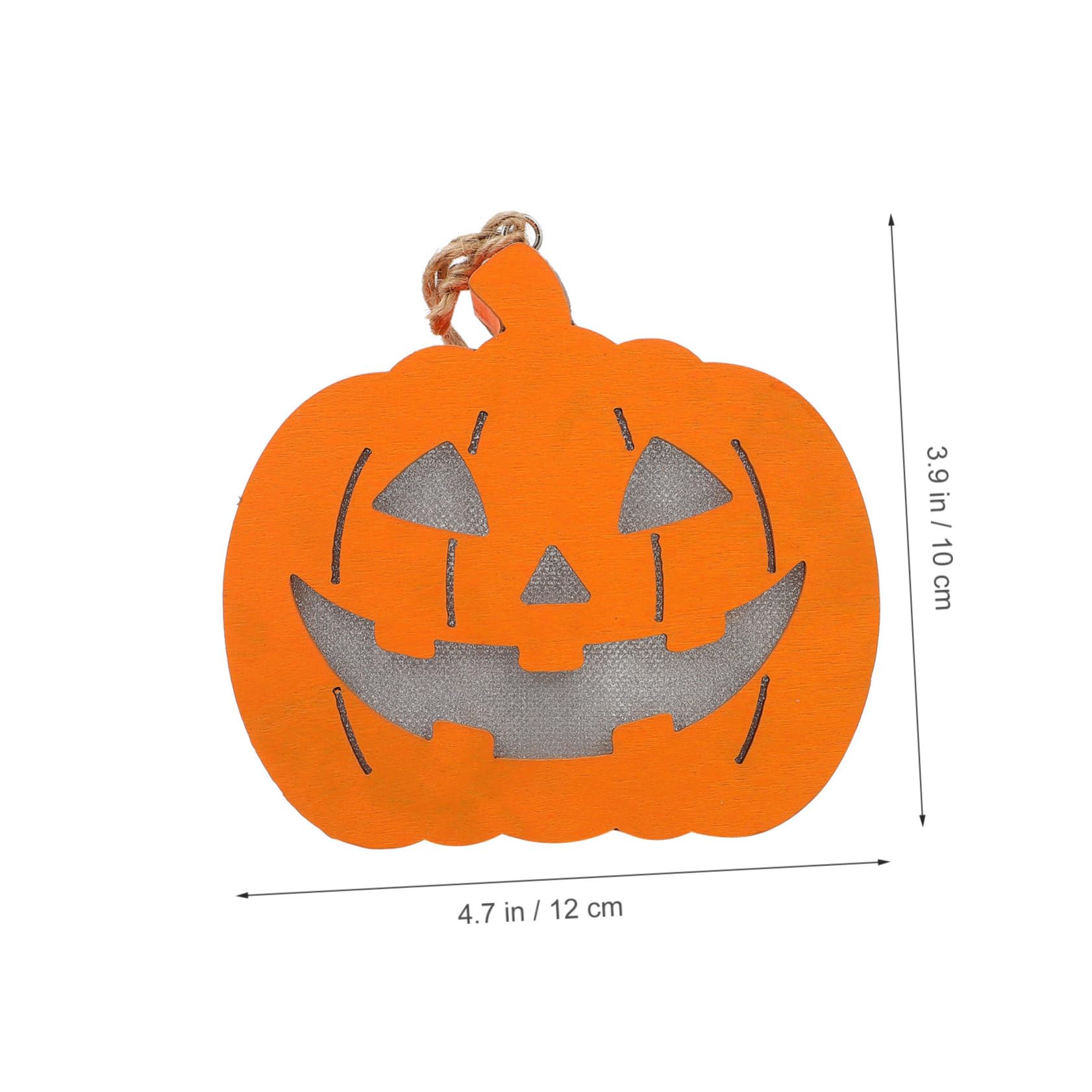 Garneck 1Pc Wooden Pumpkin Light Halloween Decorative Lamp for Home Spooky for Creating Vivid Atmosphere and for Festivals