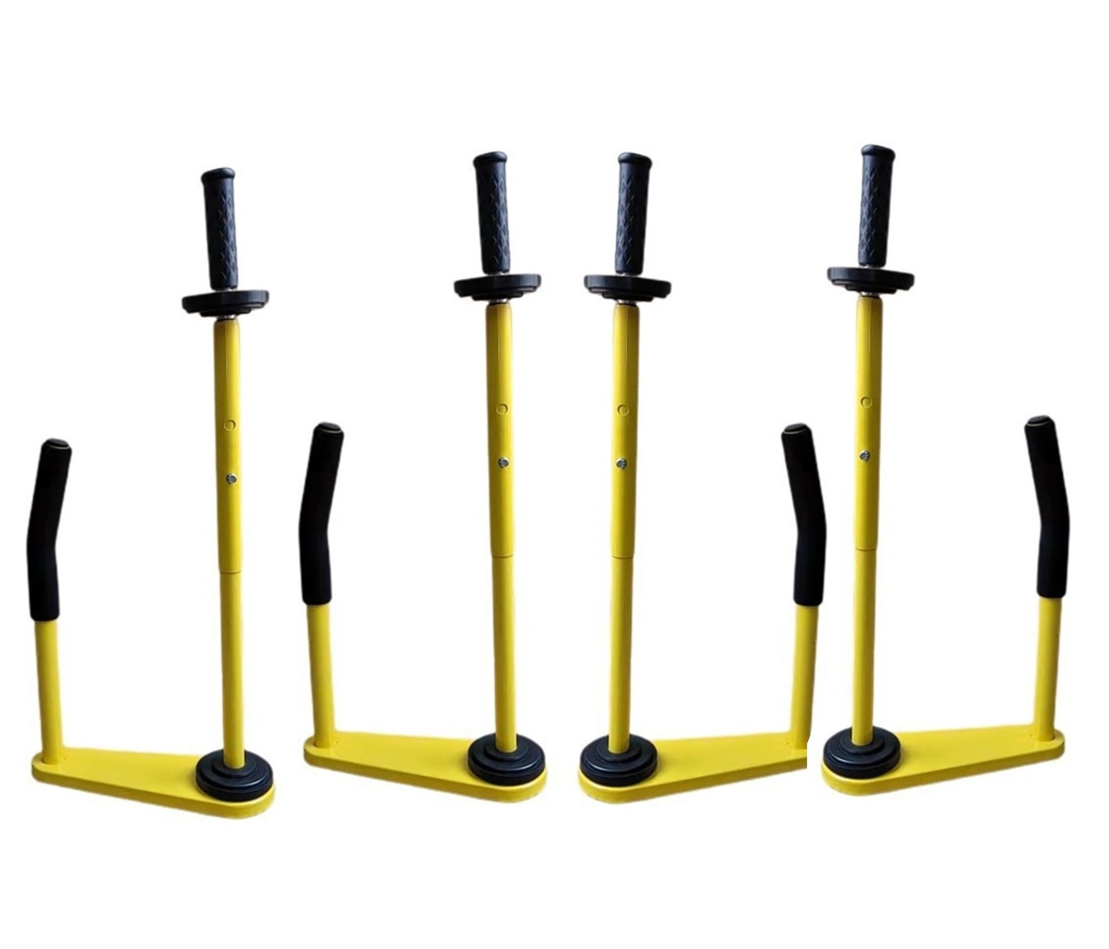 Lot de 4 dévidoirs de film étirable pour emballage - Dévidoir manuel professionnel ergonomique pour film étirable - Convient pour une largeur de film de 30 à 50 cm - Robuste et durable - Dévidoir pour