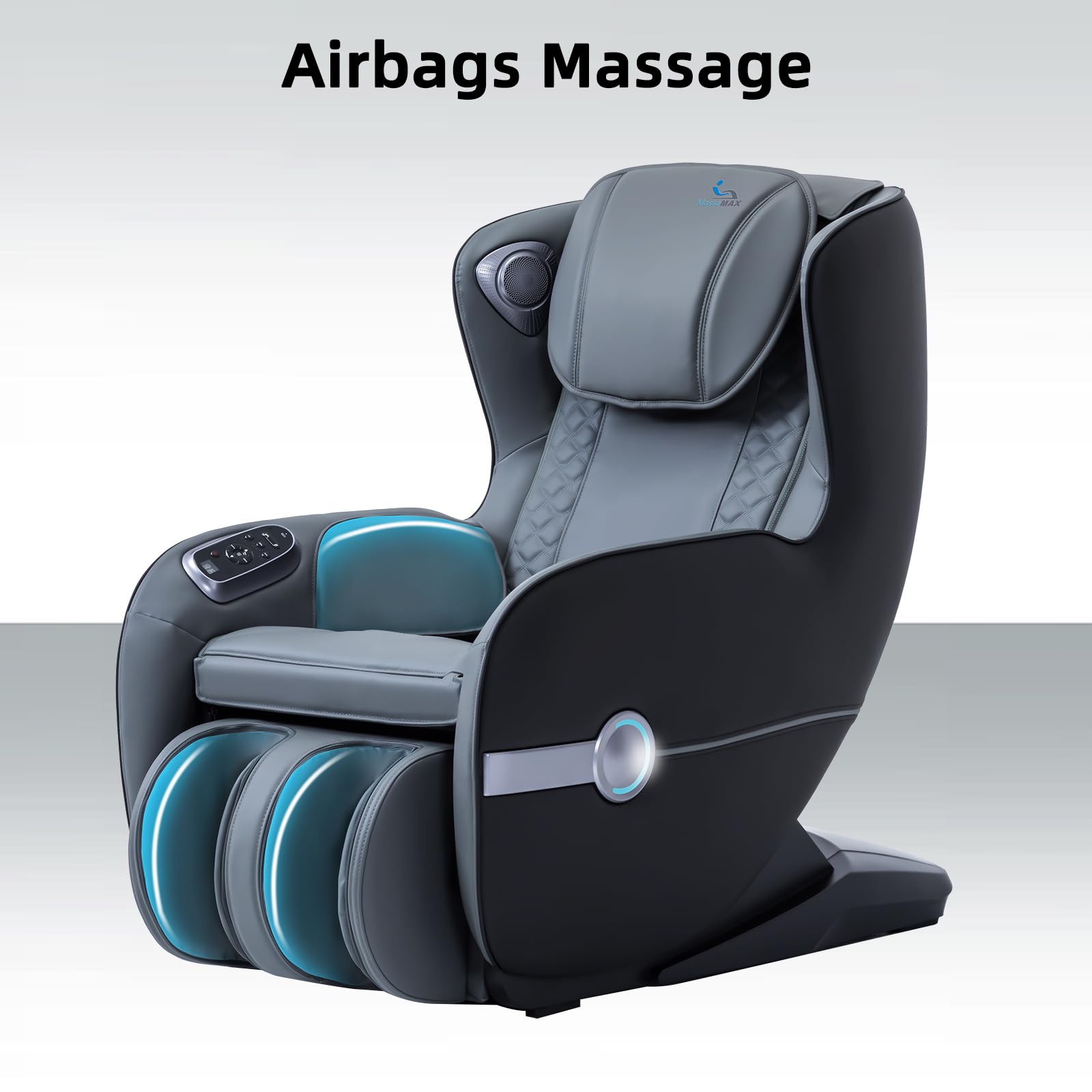 MassaMAX Massage Chair, Full Body SL Track Electric Recliner with