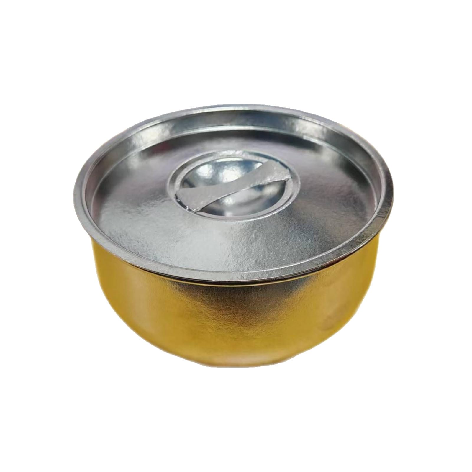 Buxuaaaa Leak Proof Metal 600ml Bowl Portable Designs Lunch Container with Lid for Daily Use and Adventure Metal Camping Utensils