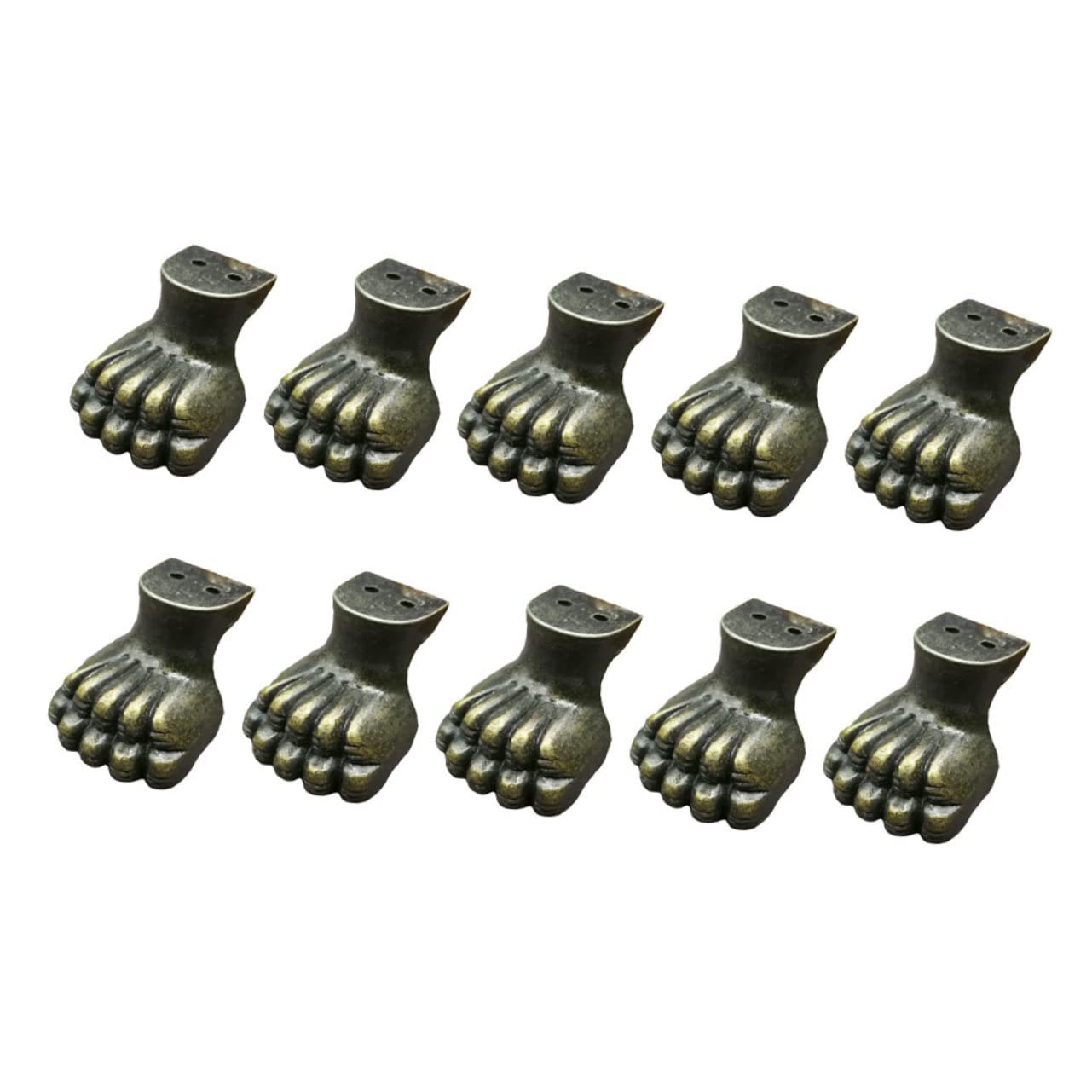 Patas decorativas de antiguedad Artibetter para cajas de madera y joyeros pack de 30 piezas