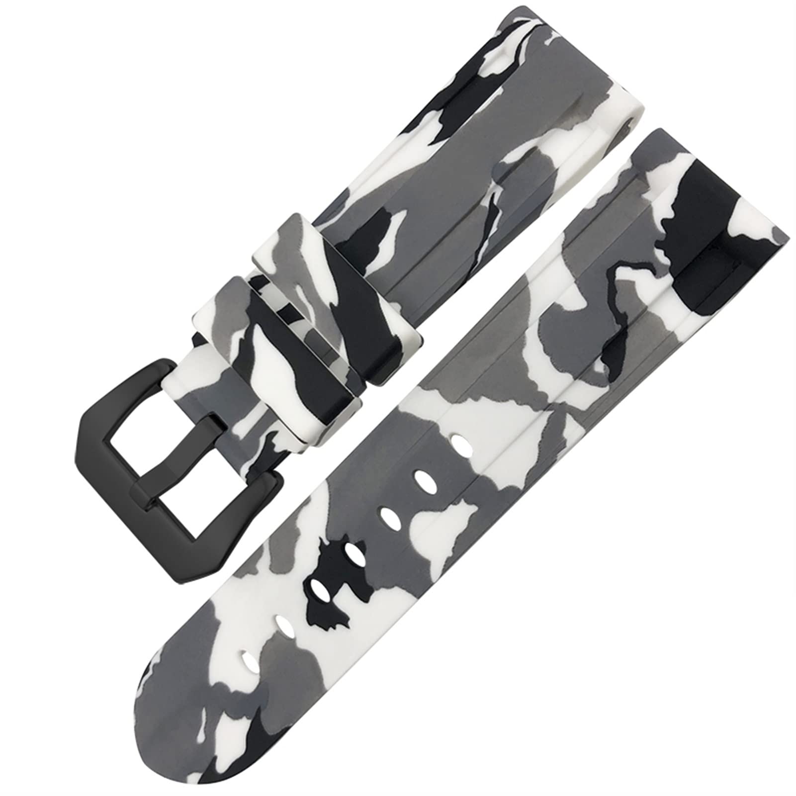Bracelet 24mm en caoutchouc pour Luminor Submersible - 7