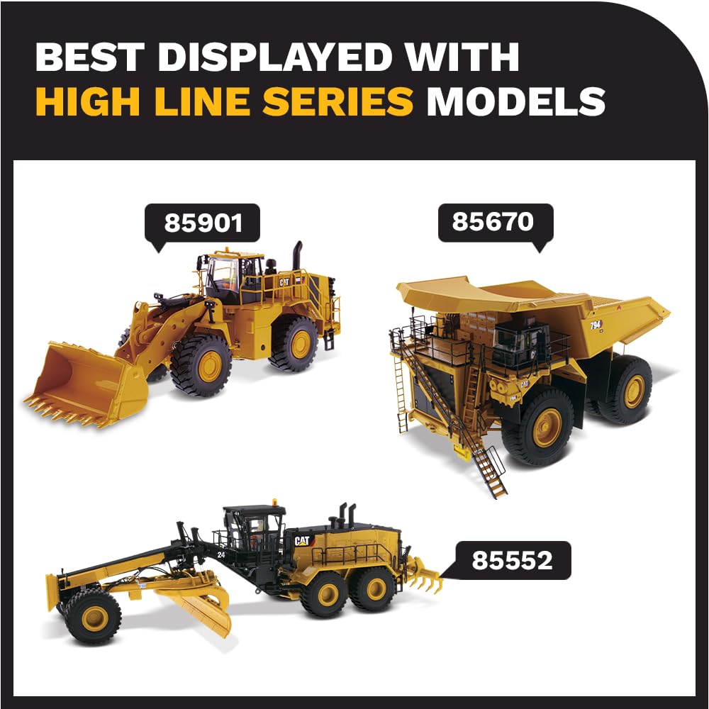 Diecast Masters 85917 - Ładowarka kołowa Cat 988K Forest, skala 1:50, od 14 lat, w puszce, odpowiednia dla kolekcjonerów