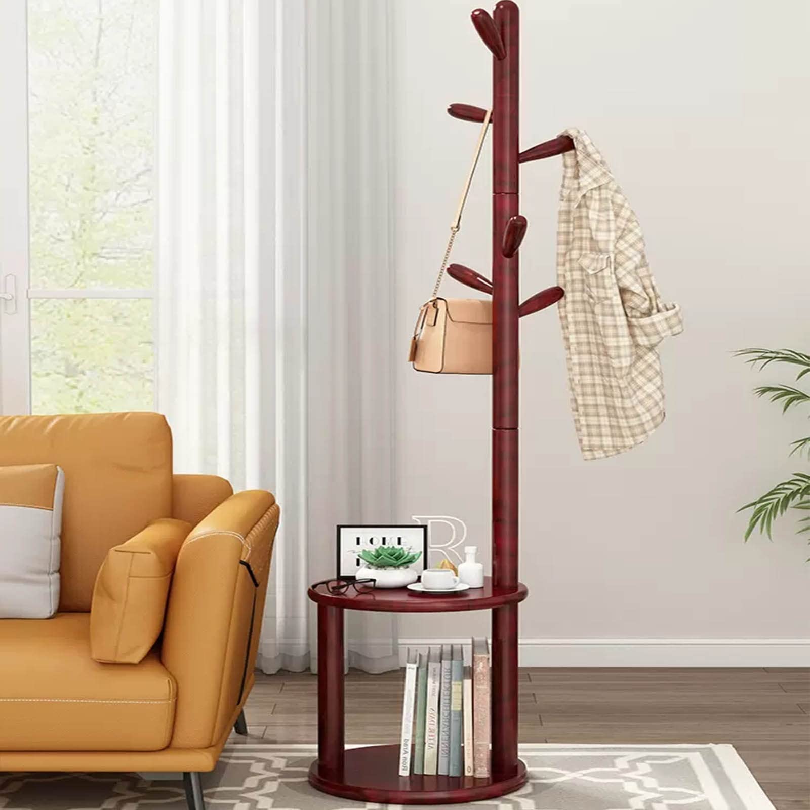 Amazon.com: JYHBSHCC Independent Hanger, Vintage Coat Rack Wood