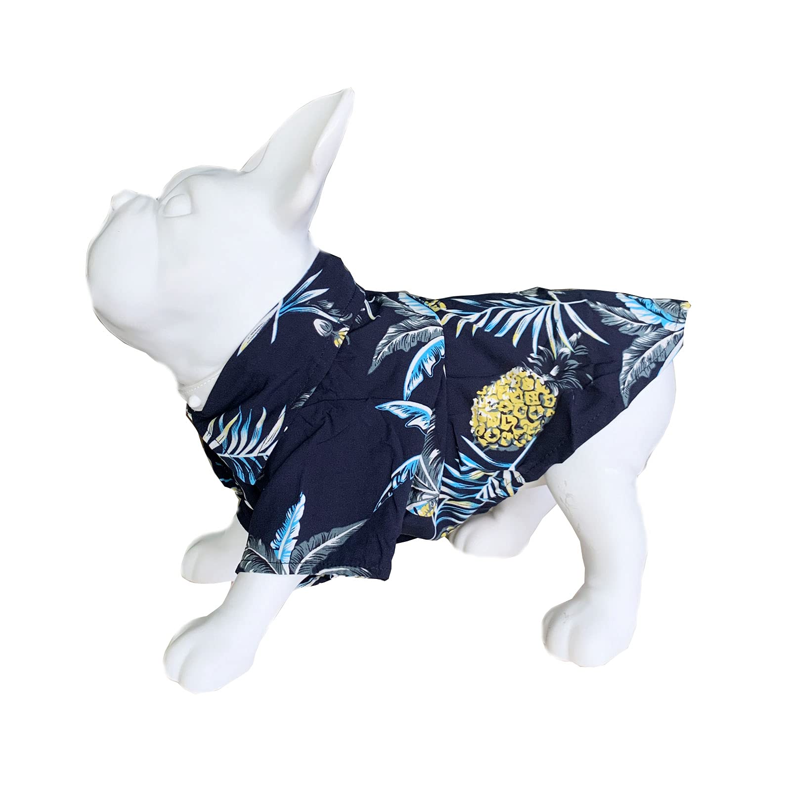 Dog Clothes, Hawaiian Dog Shirts Pet Breathable Cool T-Shirt NewStyle Summer Beach Apparel for Puppy Small Medium Dogs Cats
