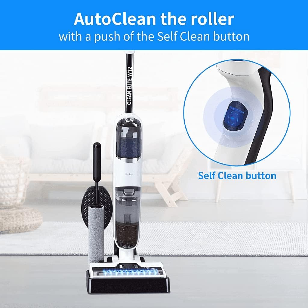 Redkey W12 Self Clean button on handle