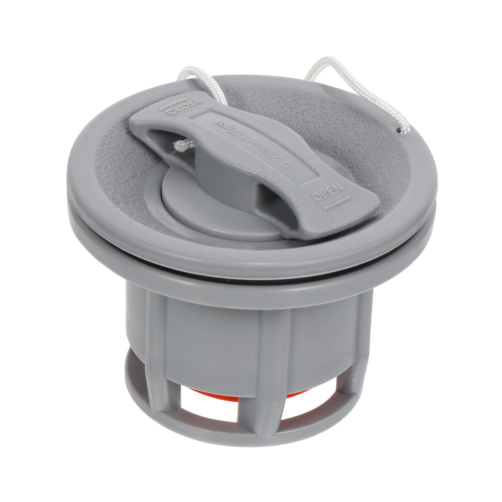 TOYANDONA valvola dell'aria del kayak gonfiabile valvola della barca valvole inflatable emozionauti accessori per barche accessori per pompe ad aria Protezione ambientale in pvc Grey