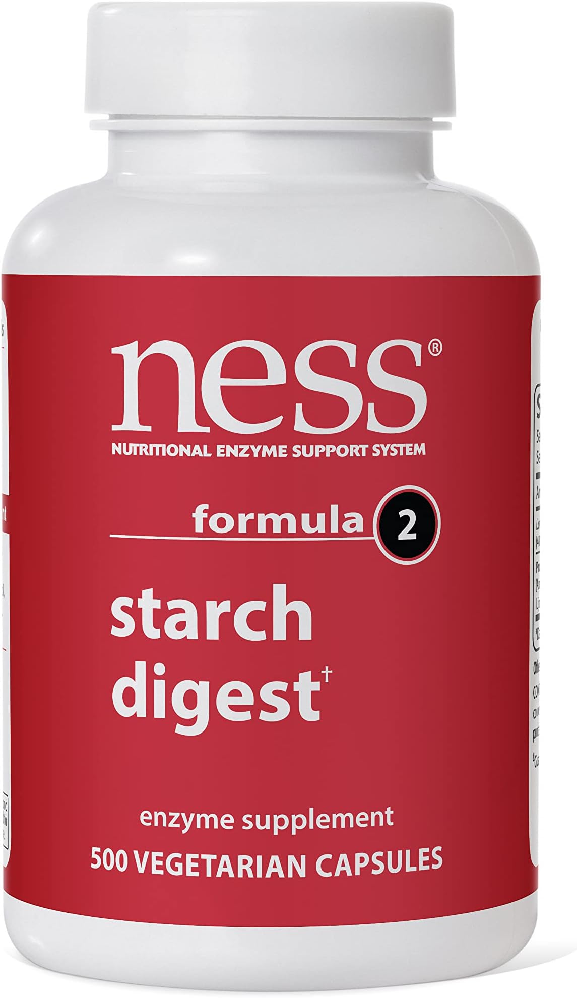 Ness EnzymesStarch Digest #2 500 VegiCaps