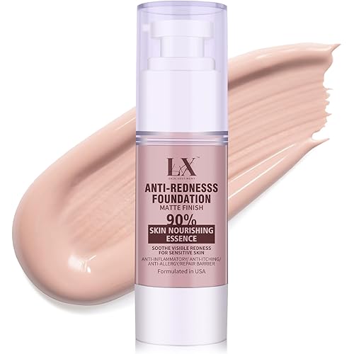 6-in-1 Makeup Infused with 1% Hyaluronic Acid- Matte + Poreless Liquid Foundation For A Glowing & Soft-Focus Look, Suitable for All Skin Types (106 Light, Sensitive Skin Foundation)