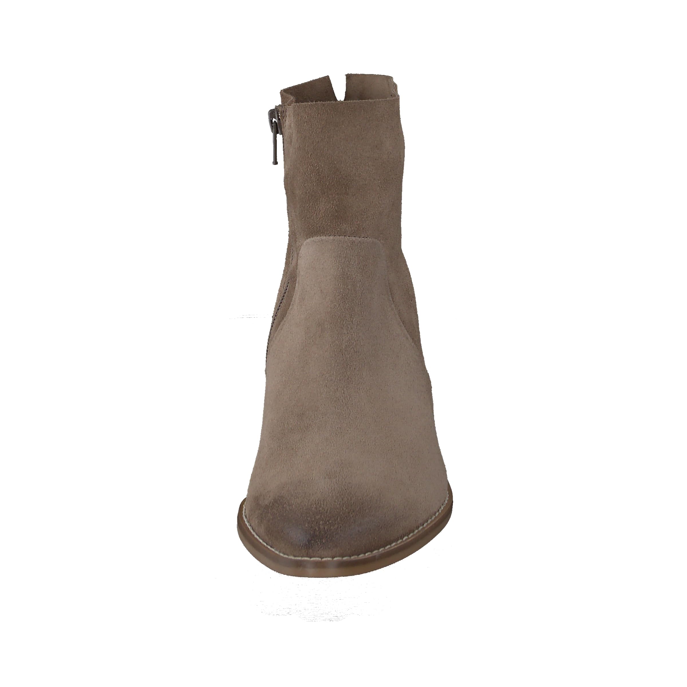 Paul Green Damen Ballerinas mit Absatz 8074-000 Weite XX-Schmal Reißverschluss