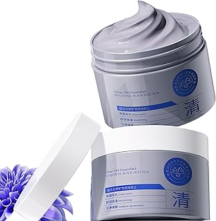 Máscara de barro para la cara, limpieza profu...