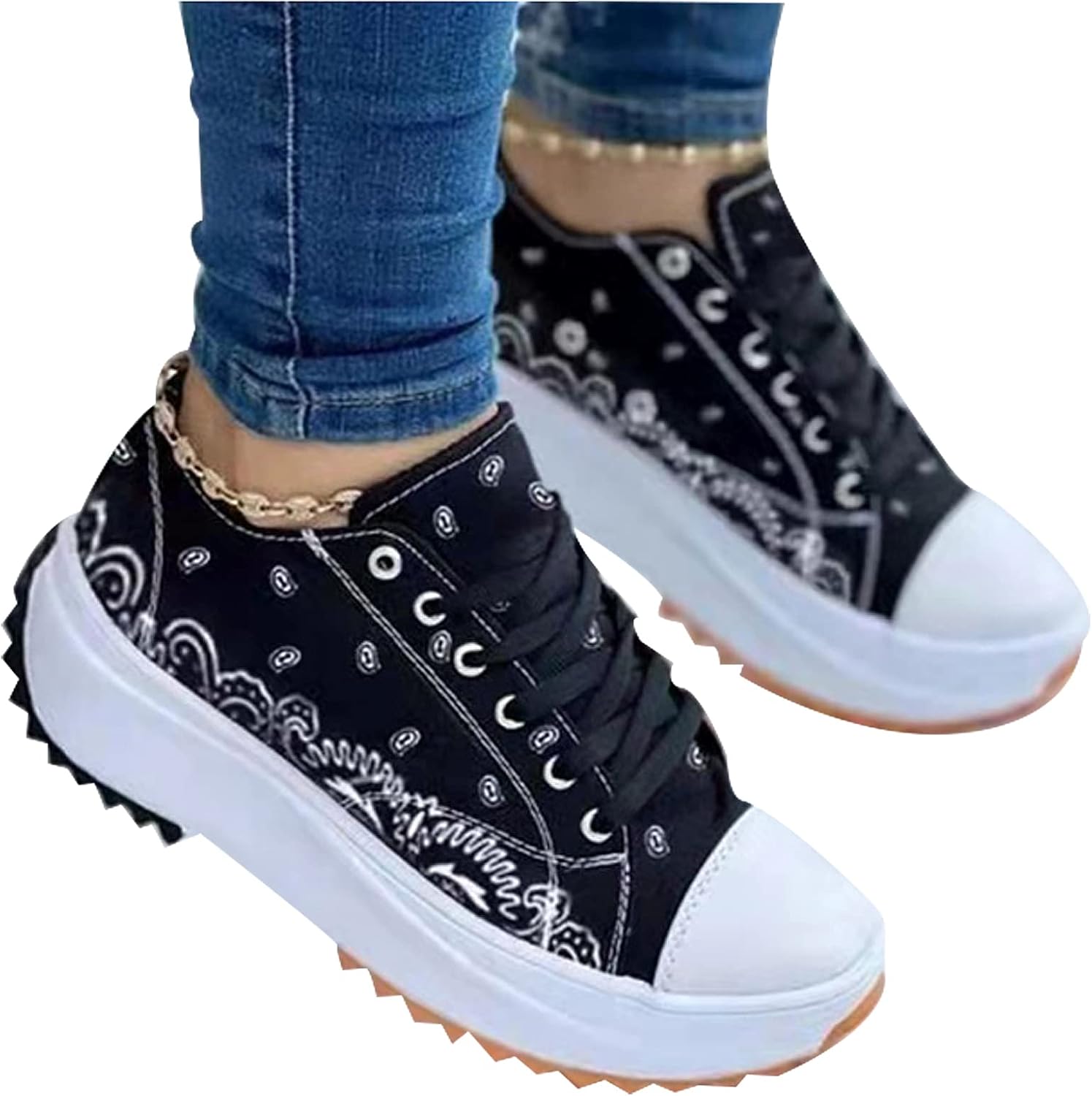 canvas sneaker wedges