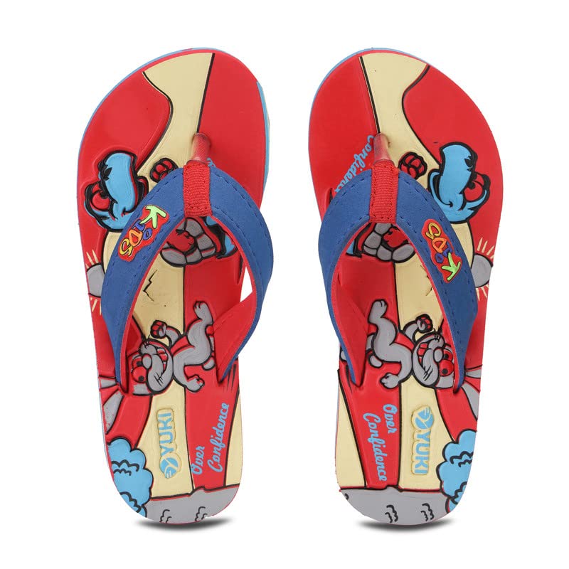 YUKI Unisex - Child, Kids Flip-Flop |Soft, Comfortable, Indoor & Outdoor Cartoon Slipper & Chappal (B0BX3996MZ) Amazon Price History, Amazon Price Tracker