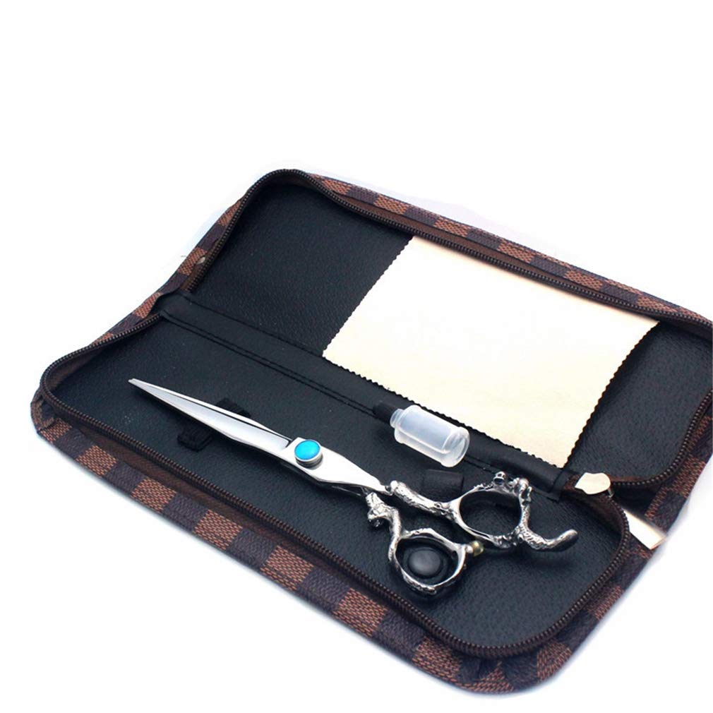 7.0-8.0 Pollici Governare Dell'animale Domestico Forbici, Professionale Diritta di Acciaio Inossidabile Scissor Haircut Strumenti, per Salon, Pet Parrucchiere,8.0 inch