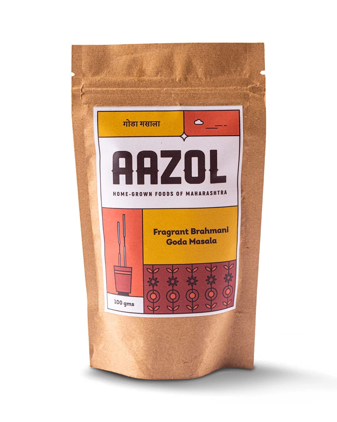 Aazol Goda Masala: Fragrant Vegetarian Masala - 100g | Authentic Masala Powder | NO Adulteration | Hand Pounded | Aromatic & Mildly Sweet (B09MSPNDWS) Amazon Price History, Amazon Price Tracker
